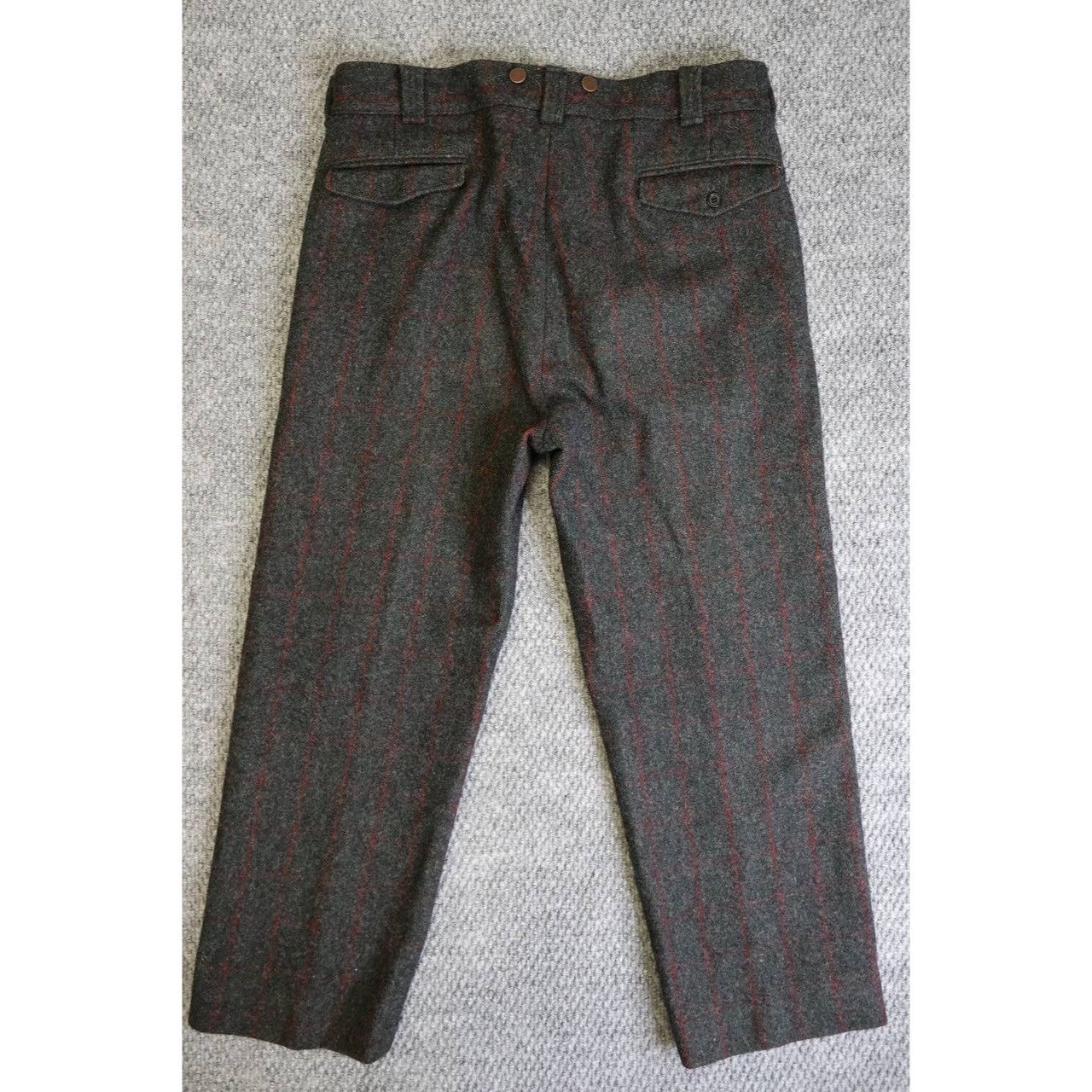 L.L. Bean Vintage 50s LL Bean Pants Mens 34x27 Wool Blend Size US 34 / EU 50 - 2 Thumbnail