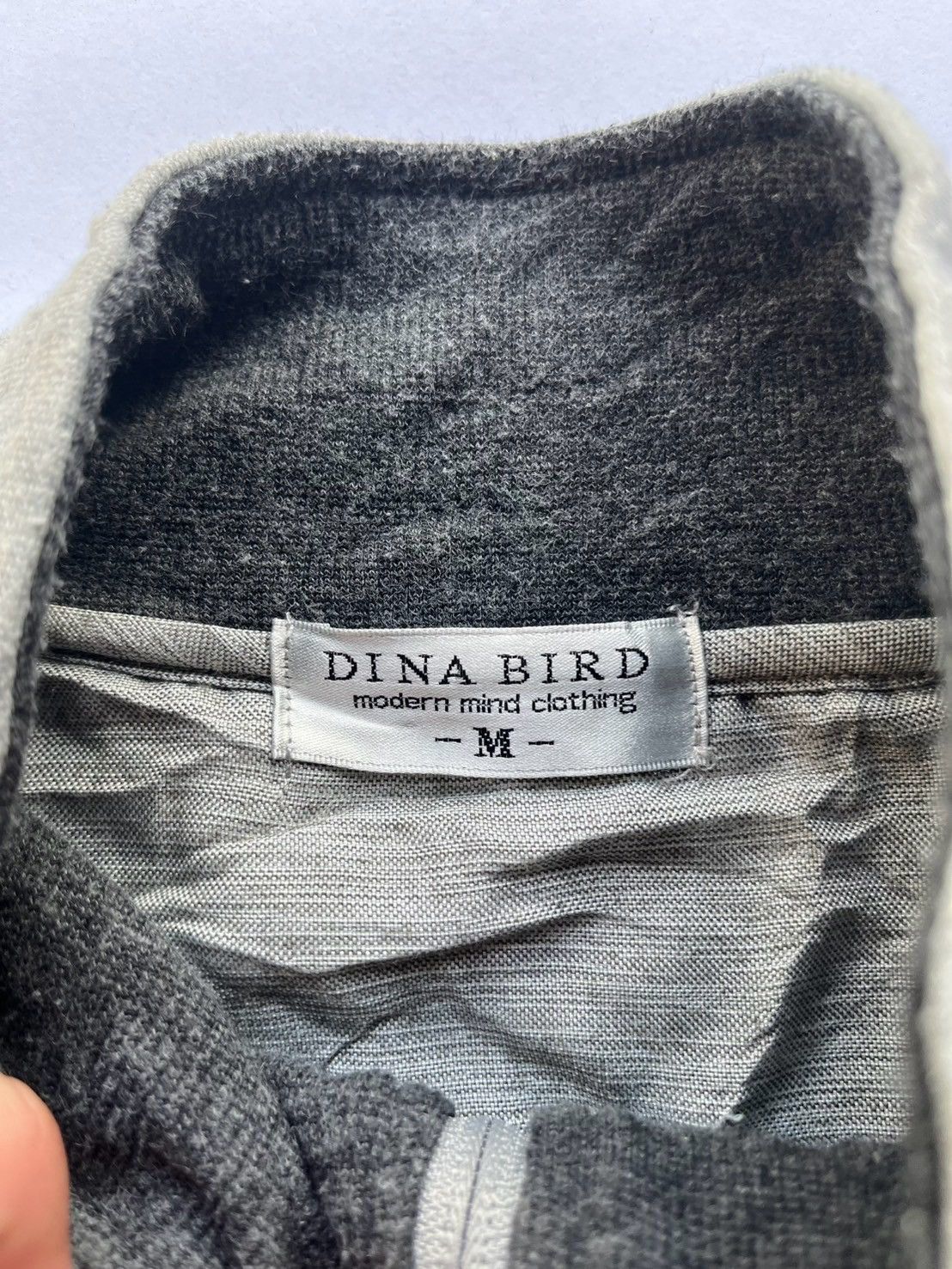 Japanese Brand × Other × Vintage Vintage sweater Half Zipper by dina bird Size US XXS / EU 40 - 4 Thumbnail