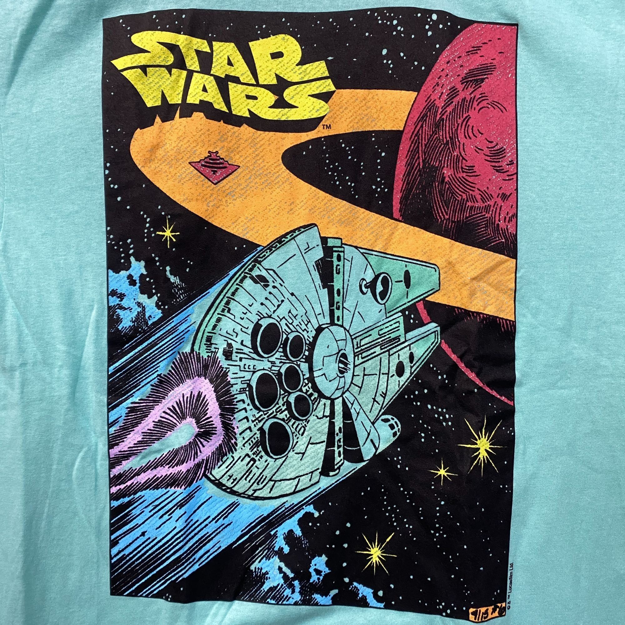 Star Wars Star Wars The Millennium Falcon Amazing Graphic Design Vinta Size US XL / EU 56 / 4 - 2 Thumbnail