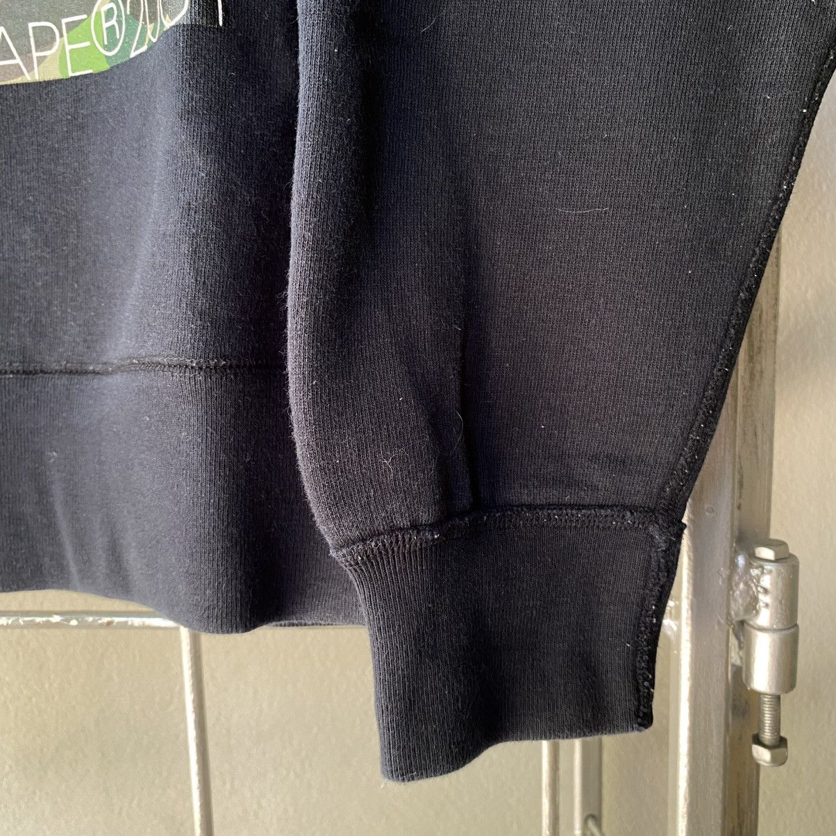 Bape Beby milo Black Camo Logo Fleece-Lined Sweater Size US M / EU 48-50 / 2 - 4 Thumbnail