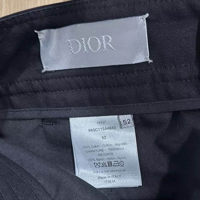 Dior Dior Black multi-pocket workwear trousers 2502-Nextarrow Size US 36 / EU 52 - 3 Thumbnail
