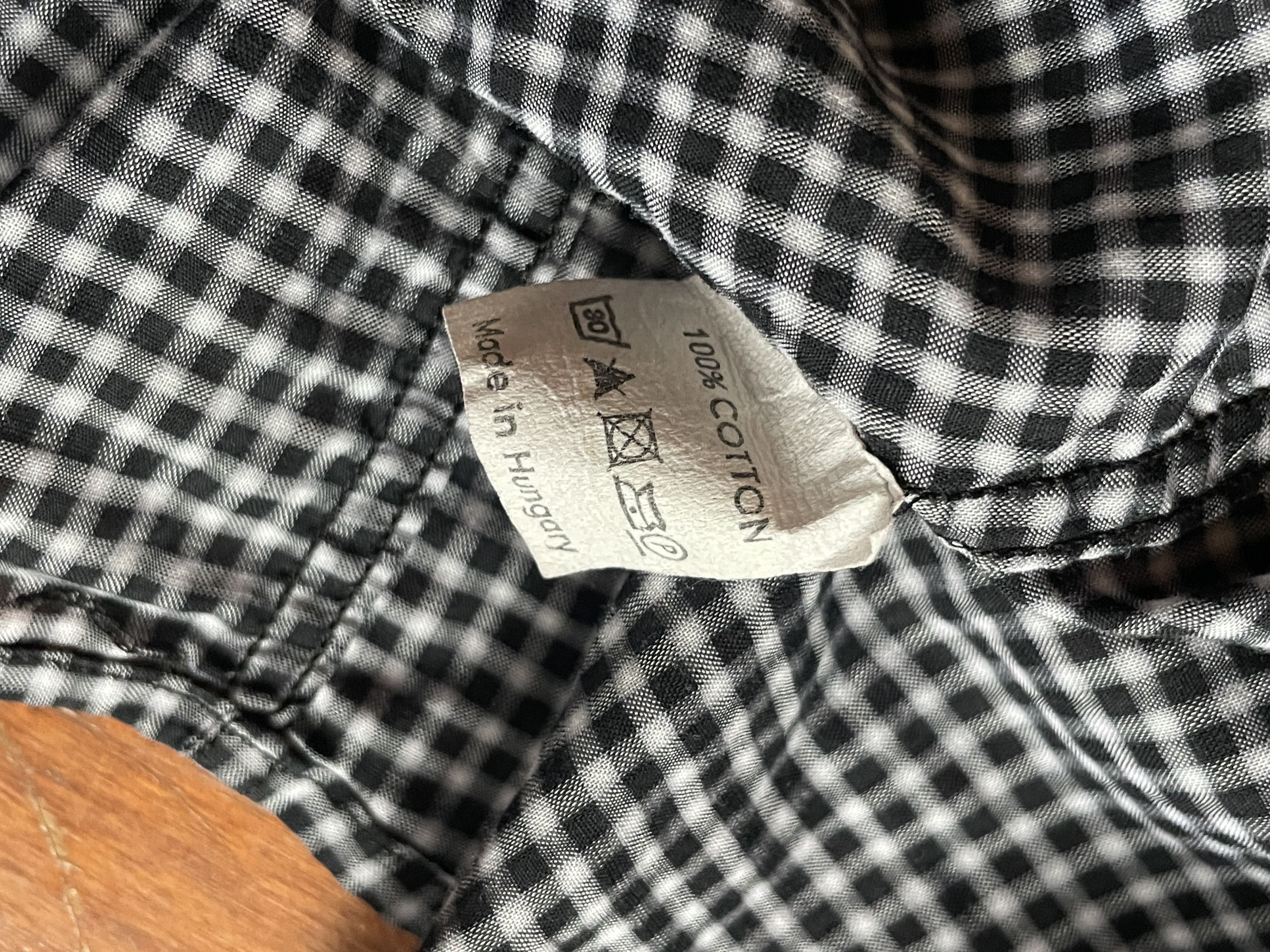 Dries Van Noten Dries Van Noten checkered short sleeve shirt Size US M / EU 48-50 / 2 - 4 Thumbnail