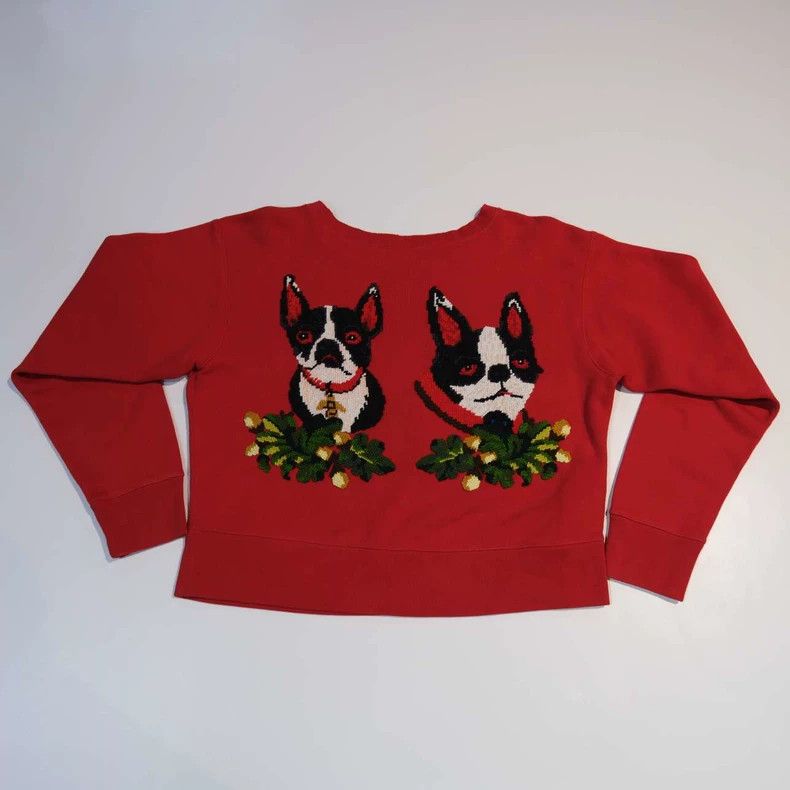 Gucci Gucci Red destruction block logo sweatshirt 2503-Nextarrow Size US L / EU 52-54 / 3 - 2 Thumbnail