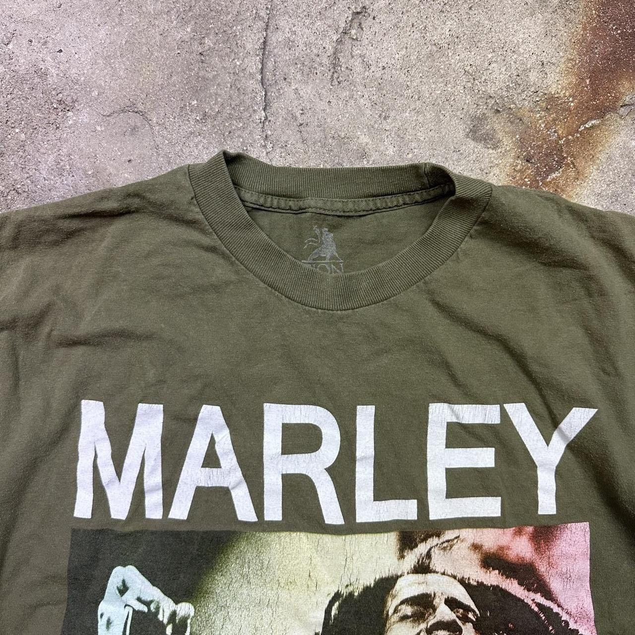 Vintage Y2K Bob Marley Zion t shirt Size US XL / EU 56 / 4 - 4 Thumbnail