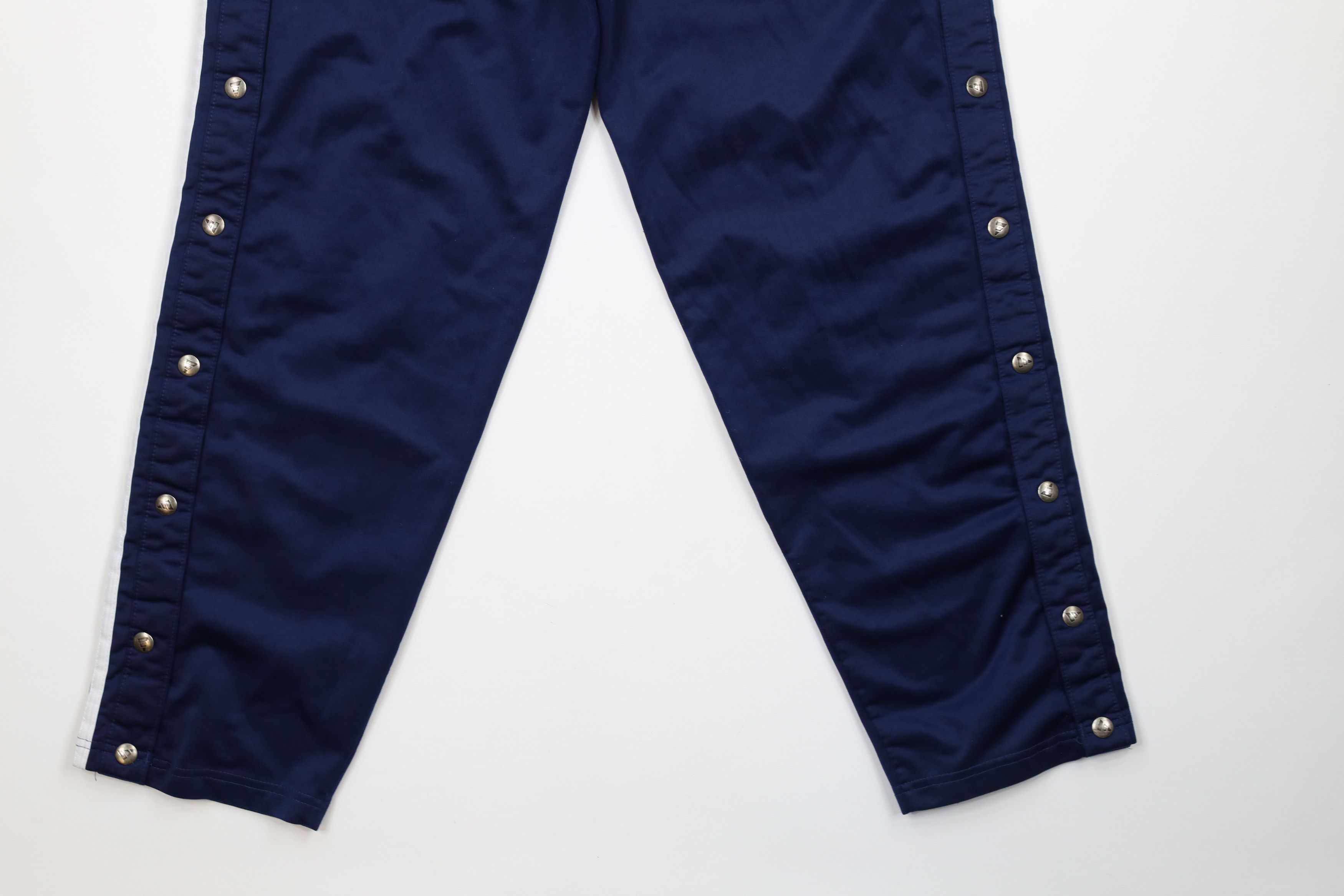 Adidas Vintage 90s Adidas Striped Tearaway Sweatpants Pants Blue Size US 34 / EU 50 - 11 Preview