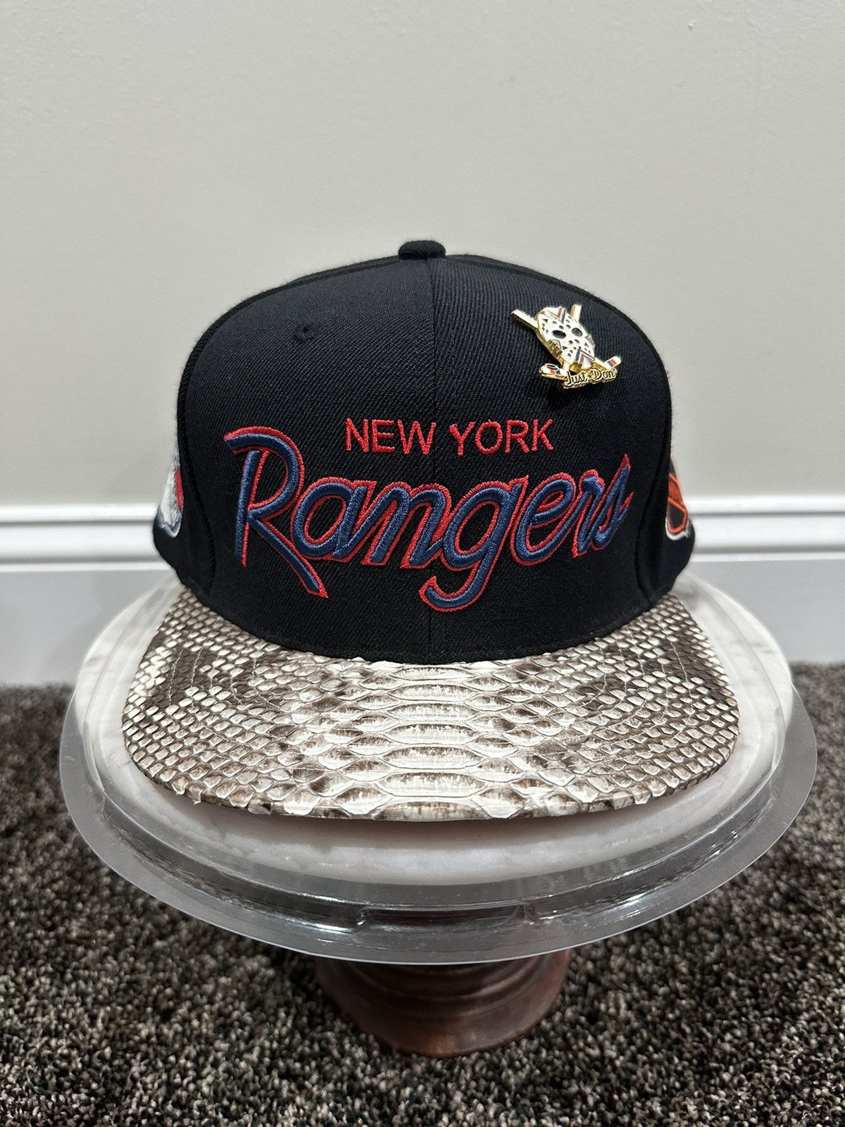 Mens Just retailer Don Snakeskin Hat