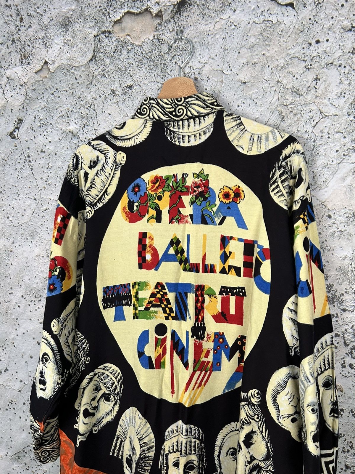 Designer Vintage Avantgarde Mask Alternative Shirt 90s Grunge Punk Size US L / EU 52-54 / 3 - 5 Thumbnail