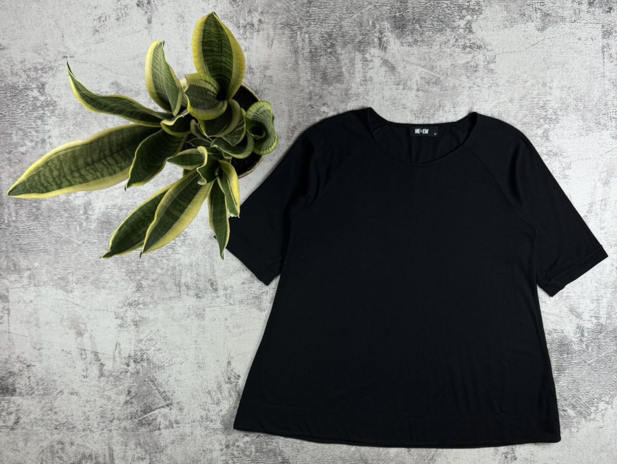 ME+EM 2 Dresses ME+EM Women’s Relaxed Fit T-Midi Casual Shirt Tunic Black Navy 12 Size Size XL / US 12-14 / IT 48-50 - 7 Thumbnail