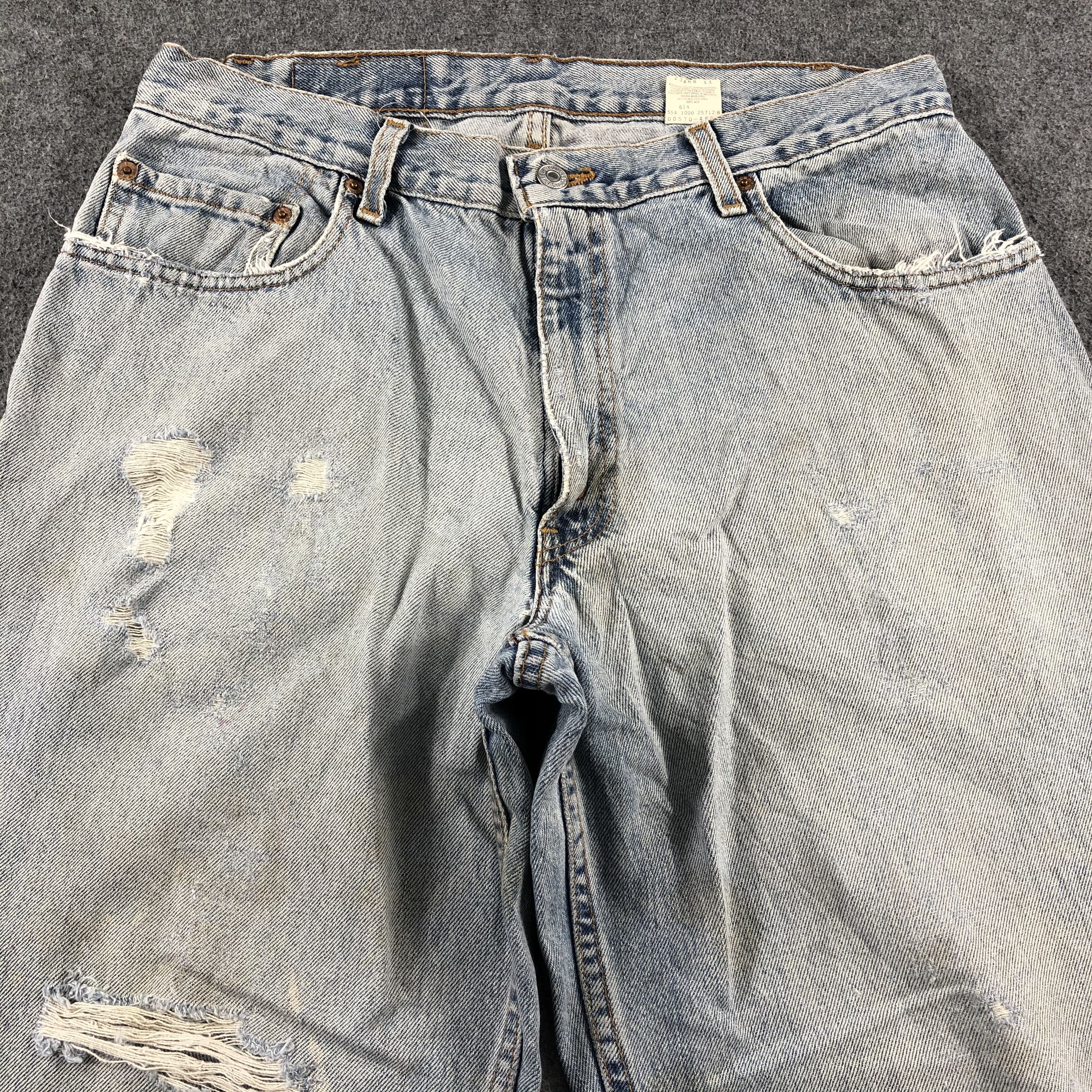 Levi's 90s Vintage Levis 570 Jeans-J2520 Size US 33 - 3 Thumbnail