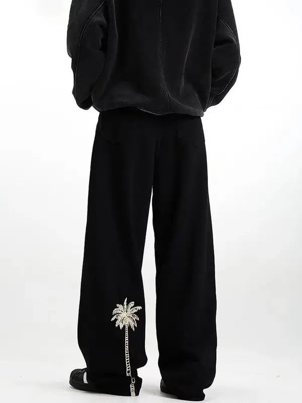 Japanese Brand Sara American straight casual vintage embroidered jeans Size US 32 / EU 48 - 6 Thumbnail
