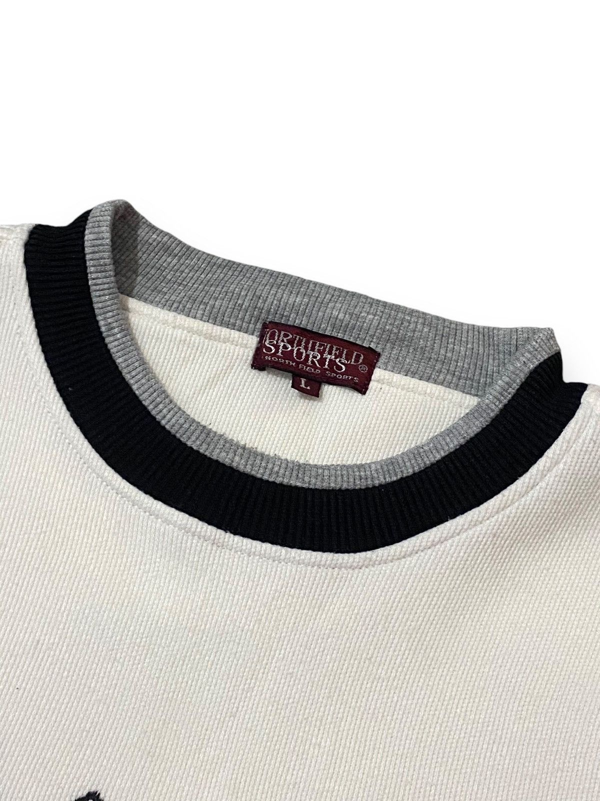 Japanese Brand × Vintage VINTAGE NORTHFIELD SPORTS WOLF EMBEROIDERY CREW NECK Size US L / EU 52-54 / 3 - 8 Thumbnail