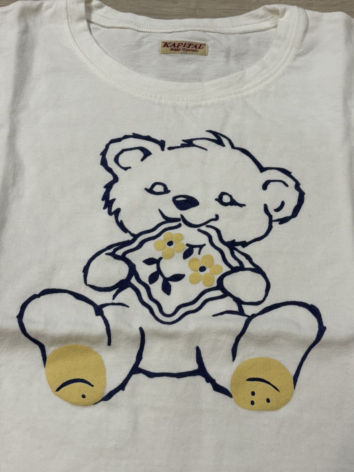 Kapital Kapital Tenjiku Cropped Tee Peckish Little Bear T-Shirt Size S / US 4 / IT 40 - 3 Thumbnail