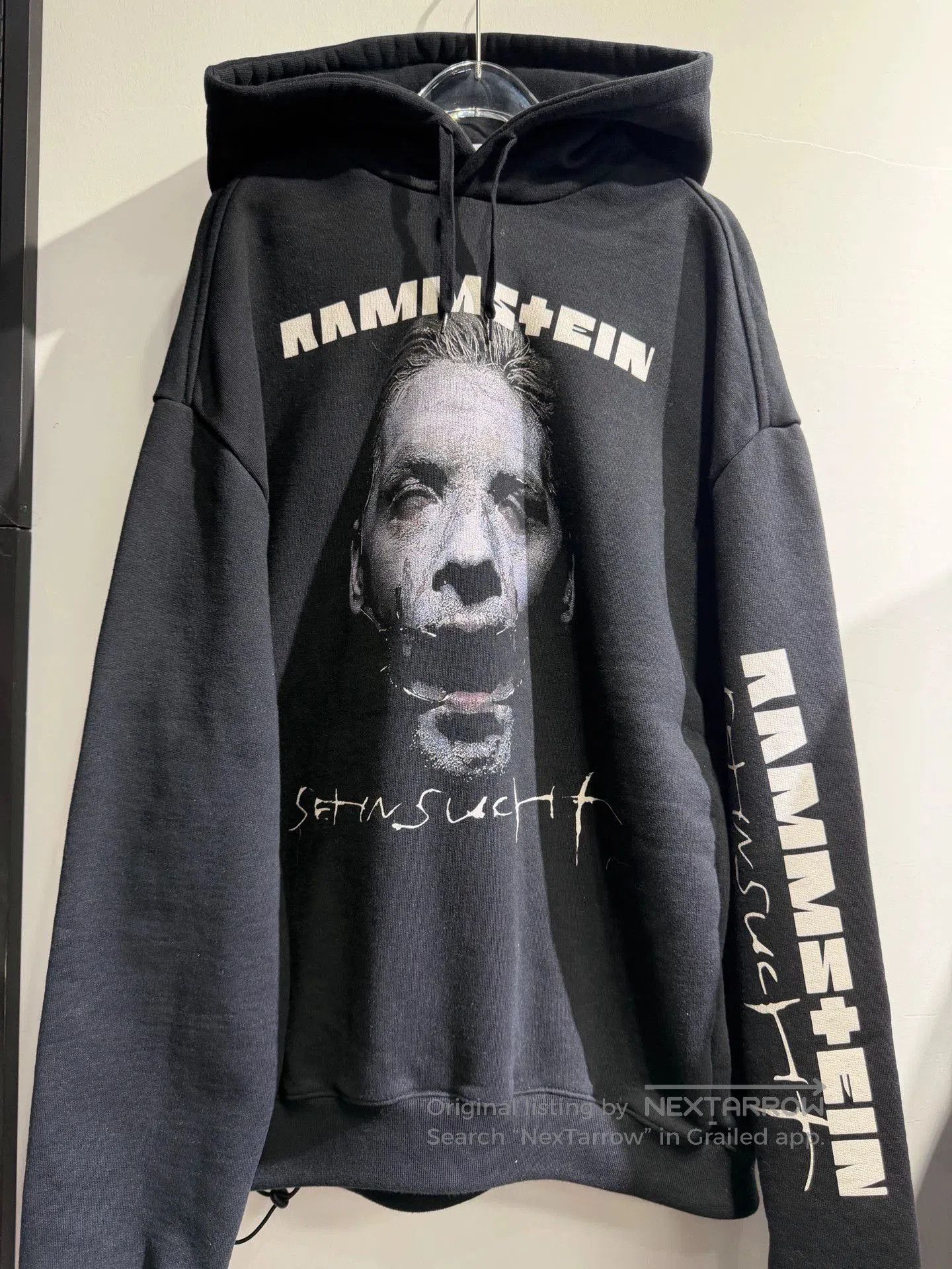 Vetements VETEMENTS Floral hoodie by the lead singer of the German