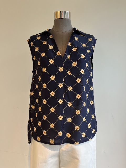 Marni o1w1db10225 Sleeveless Top in Multicolor Size L / US 10 / IT 46 - 1 Preview