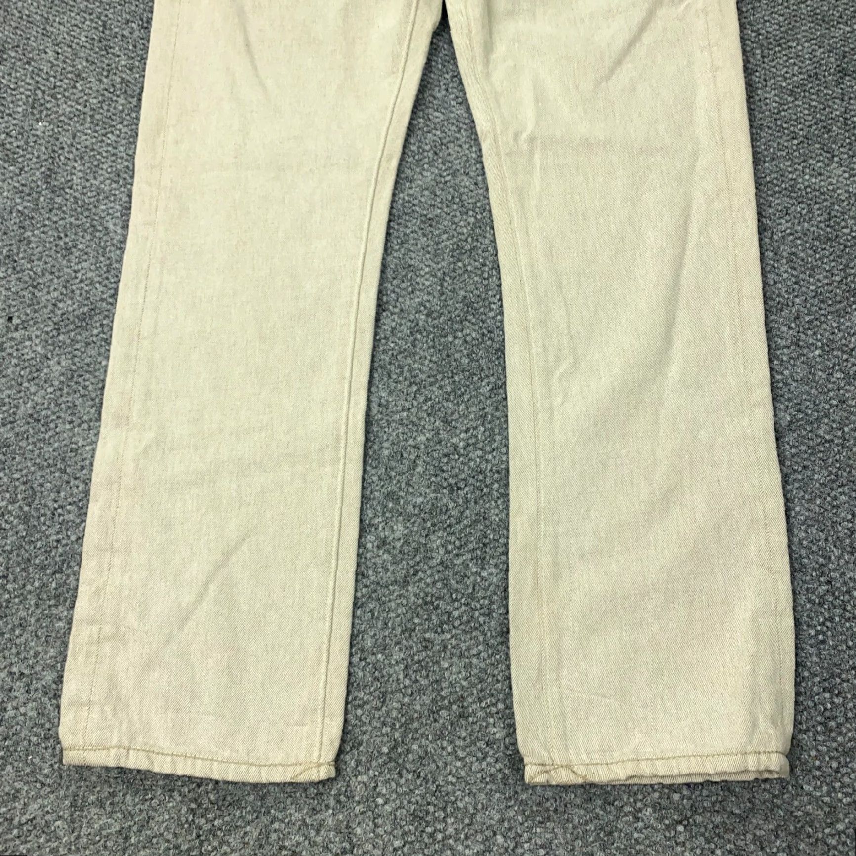 Sean John Sean John Jeans Mens 38 Beige 5-Pocket Denim Straight Hip Hop Streetwear Skater Grunge Size US 38 / EU 54 - 5 Thumbnail