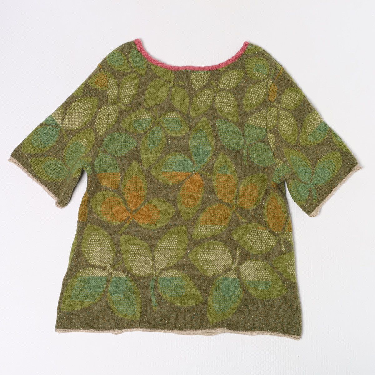 Gudrun Sjoden Gudrun Sjoden Wool Cotton Flowers Floral Print Sweater Top Size L / US 10 / IT 46 - 2 Thumbnail