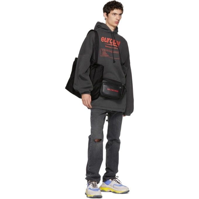 Balenciaga FW18 Europa Oversized Hoodie Size US M / EU 48-50 / 2 - 5 Thumbnail