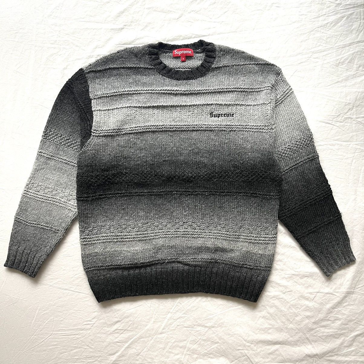 Supreme Gradient Striped Top | Grailed