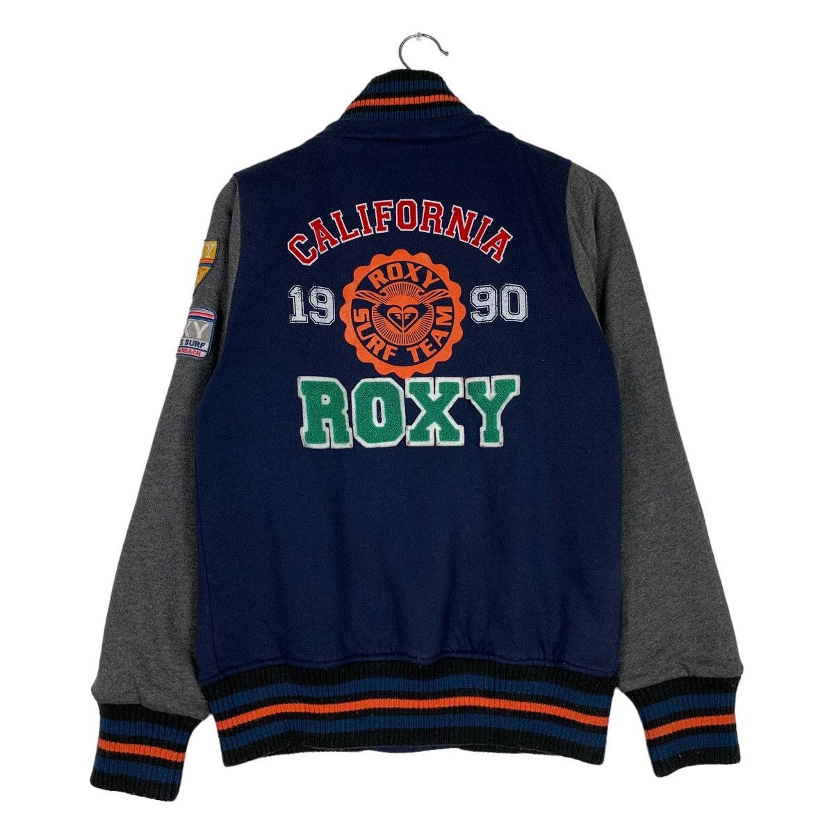 Japanese Brand California ROXY Surf Team Big Logo Varsity #0906-C40 Size US L / EU 52-54 / 3 - 7 Thumbnail