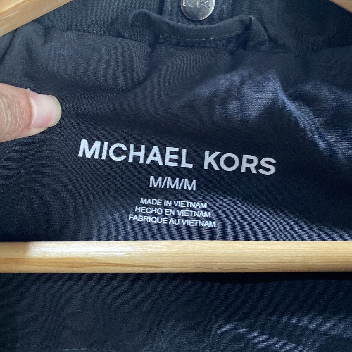 Designer × Michael Kors Michael Kors Designer Mens Black Multi Pocket Jacket Size US M / EU 48-50 / 2 - 16 Thumbnail
