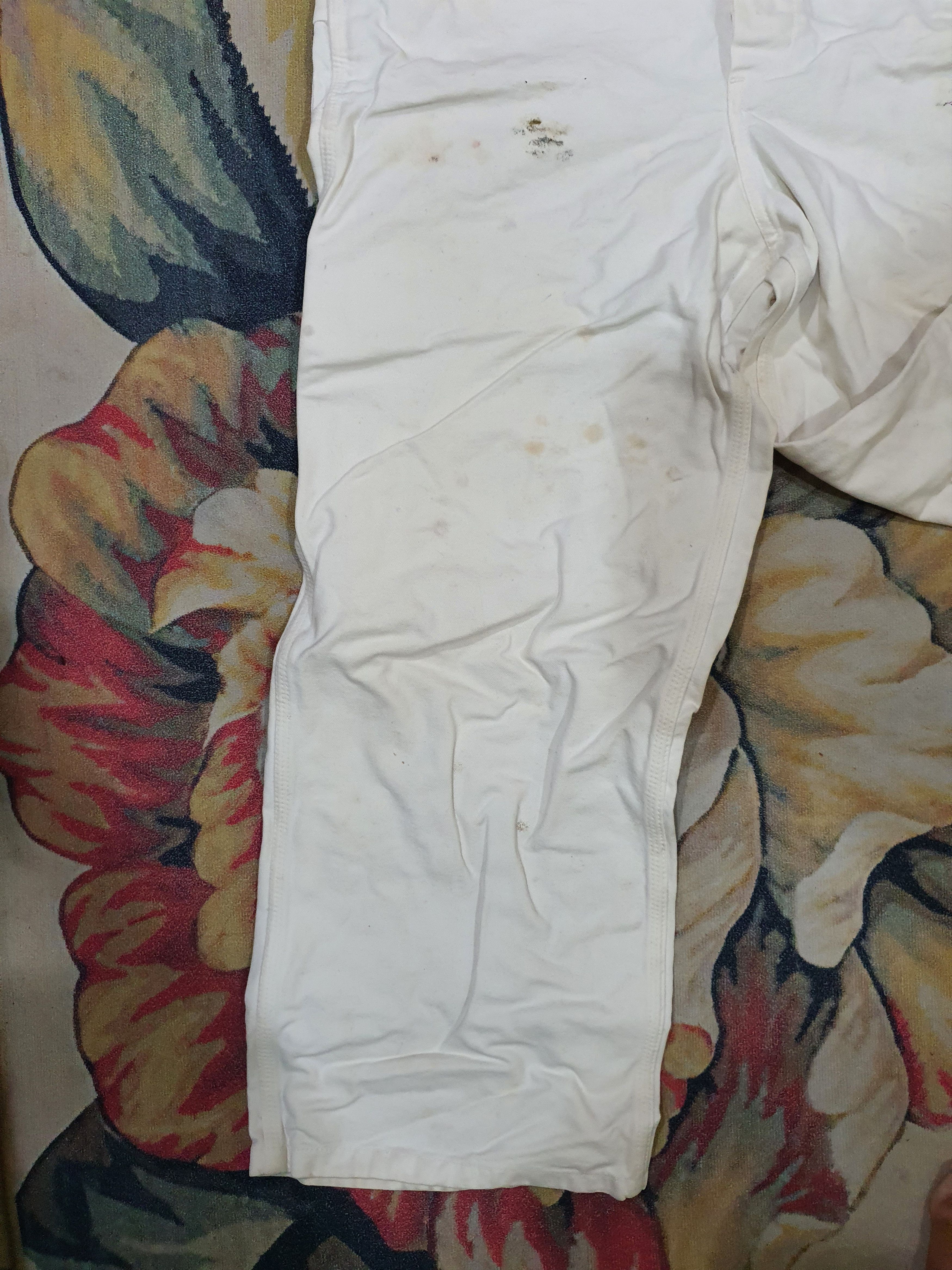 Lee × Vintage 32×33 LEE OVERALL WHITE 🔥 Size US 32 / EU 48 - 6 Thumbnail