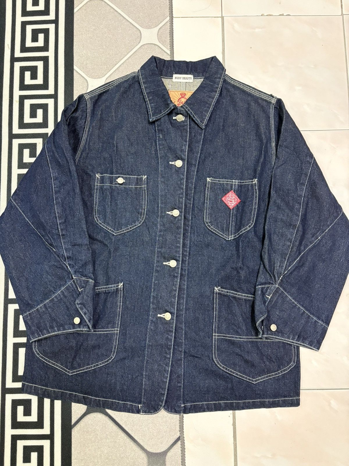 Other Jacket jean / nudy beauty / denim Size US L / EU 52-54 / 3 - 12 Thumbnail