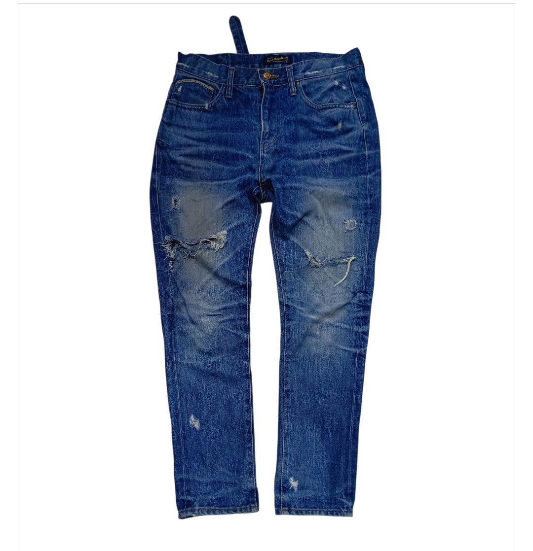 Hysteric Glamour Selvedge Distressed Denim Jeans Size M Size 30" / US 8 / IT 44 - 1 Thumbnail