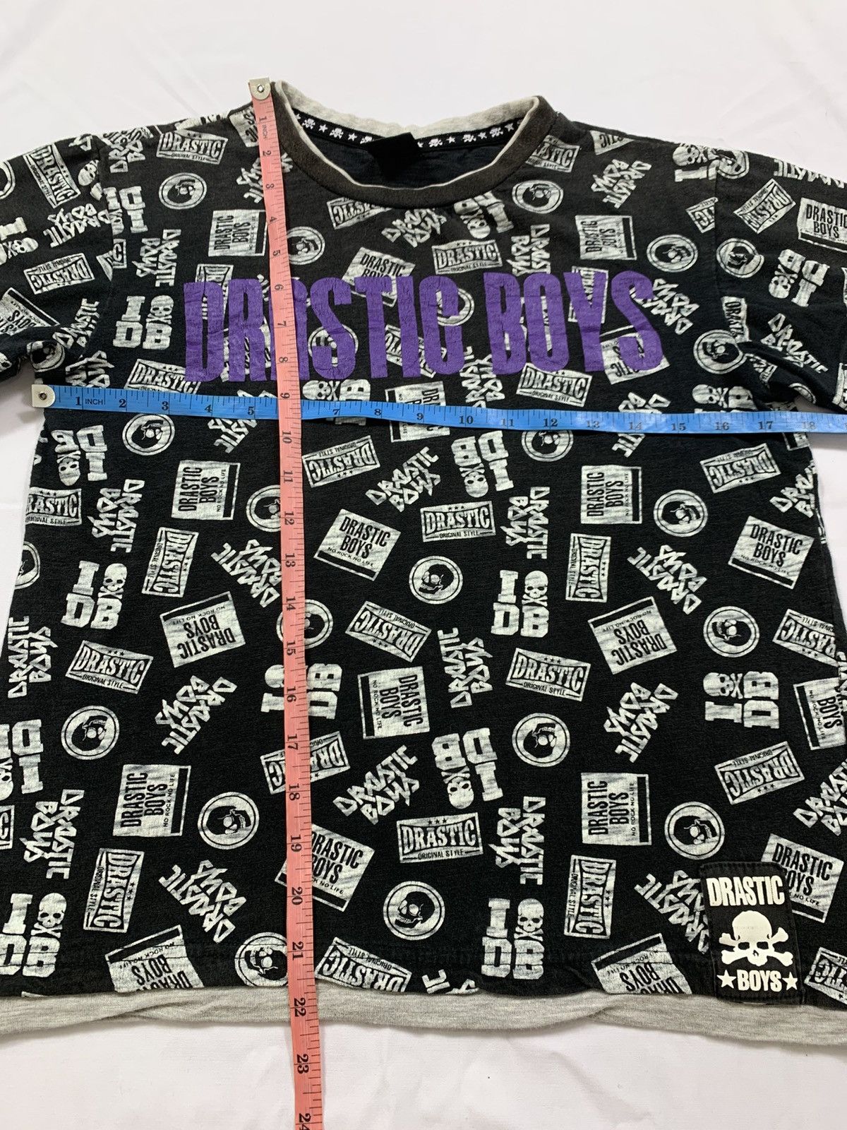 Hysteric Glamour Japanese Drastic Boys Skull Double Layer Size US S / EU 44-46 / 1 - 7 Thumbnail