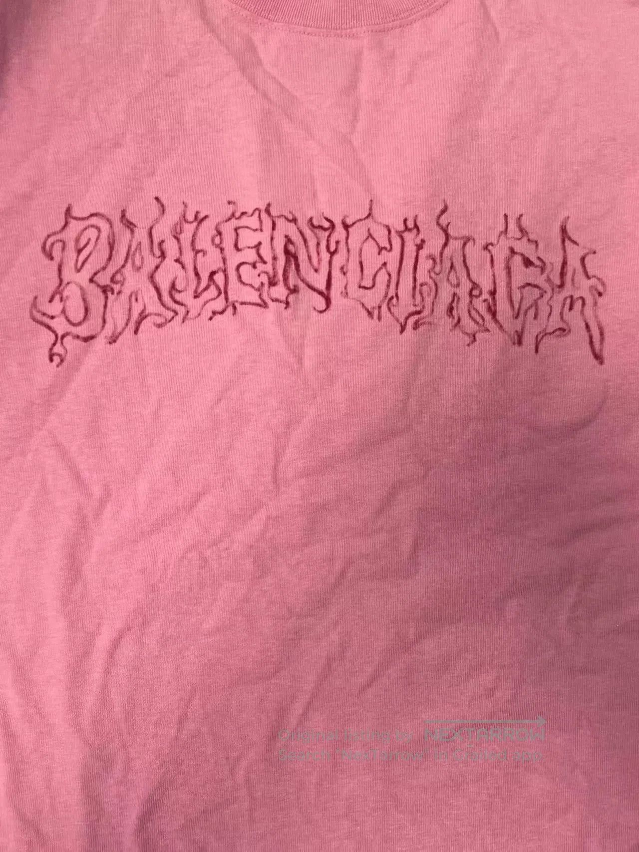 Balenciaga Balenciaga Logo Graphic Oversized T. Size XXS / US 00 / IT 34 - 3 Thumbnail