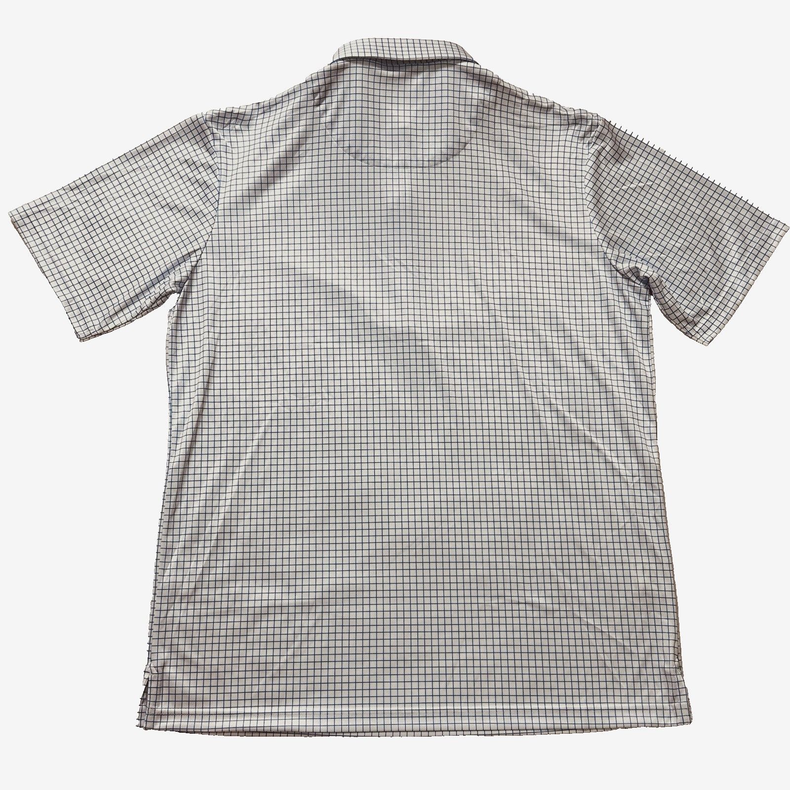 Other Collars & Co. The Original Dress Polo Sz M Relaxed Blue-Grid Size US M / EU 48-50 / 2 - 3 Thumbnail