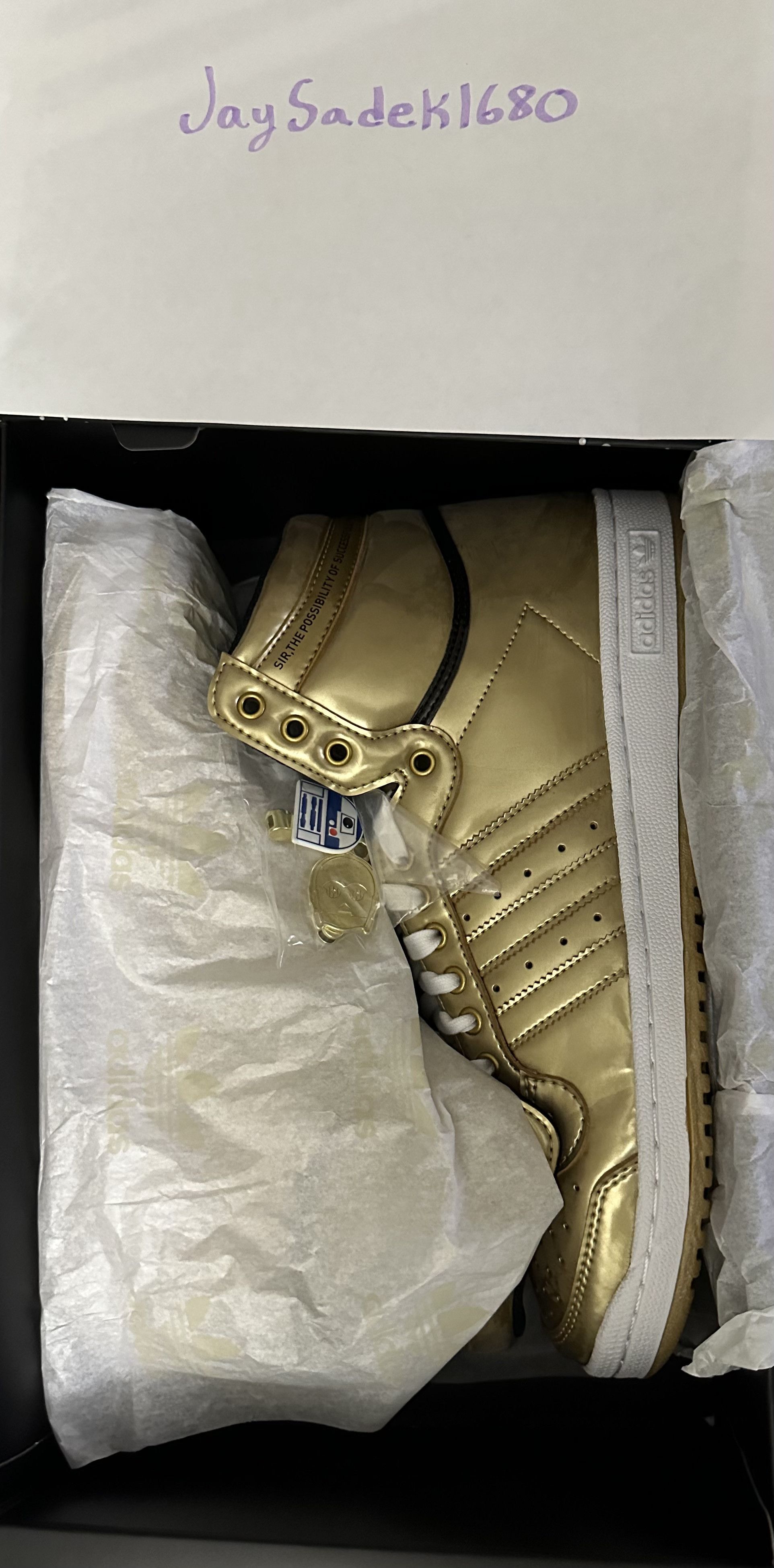 Adidas Adidas Top Ten Hi Star Wars C3PO Grailed