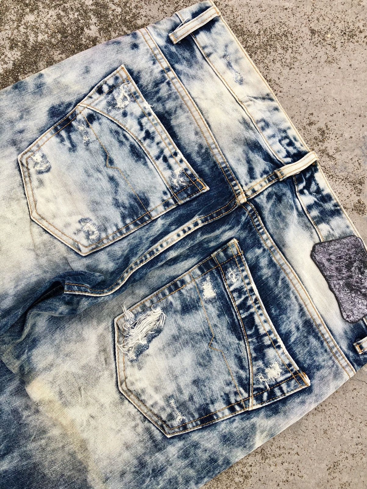 Bleach BLEACH ACID WASH DPSR DENIM Size US 34 / EU 50 - 11 Thumbnail