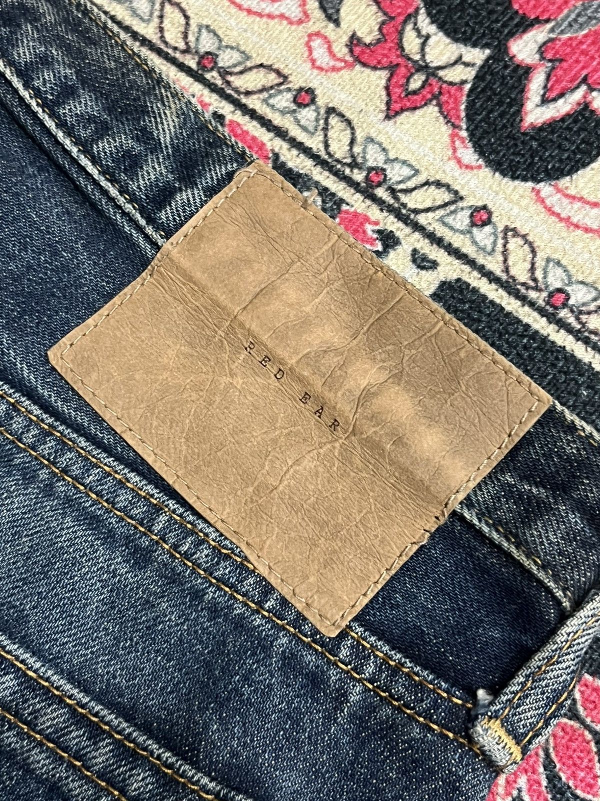Paul Smith Red Ear Paul Smith Red Ear Distressed Selvedge Blue Washed Jeans Size US 30 / EU 46 - 9 Thumbnail