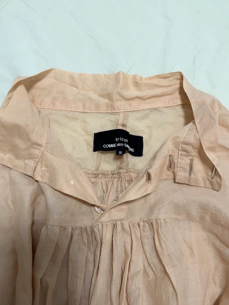 Comme des Garcons Comme Des Garcons Cotton and linen shirt 2503-Nextarrow Size S / US 4 / IT 40 - 4 Thumbnail