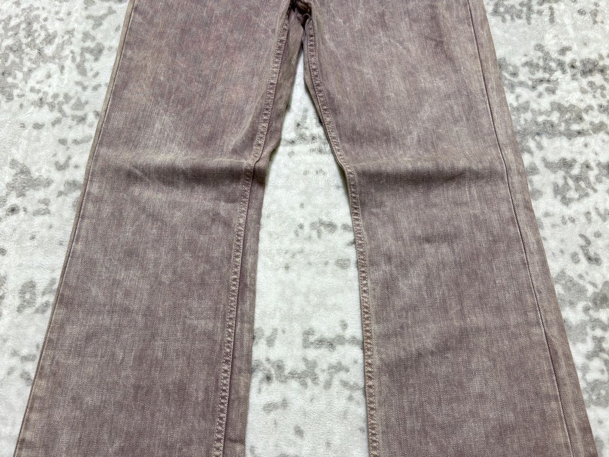 If Six Was Nine Vintage Flared WOW Jeans Acid Wash Purple Denim Size US 30 / EU 46 - 6 Thumbnail