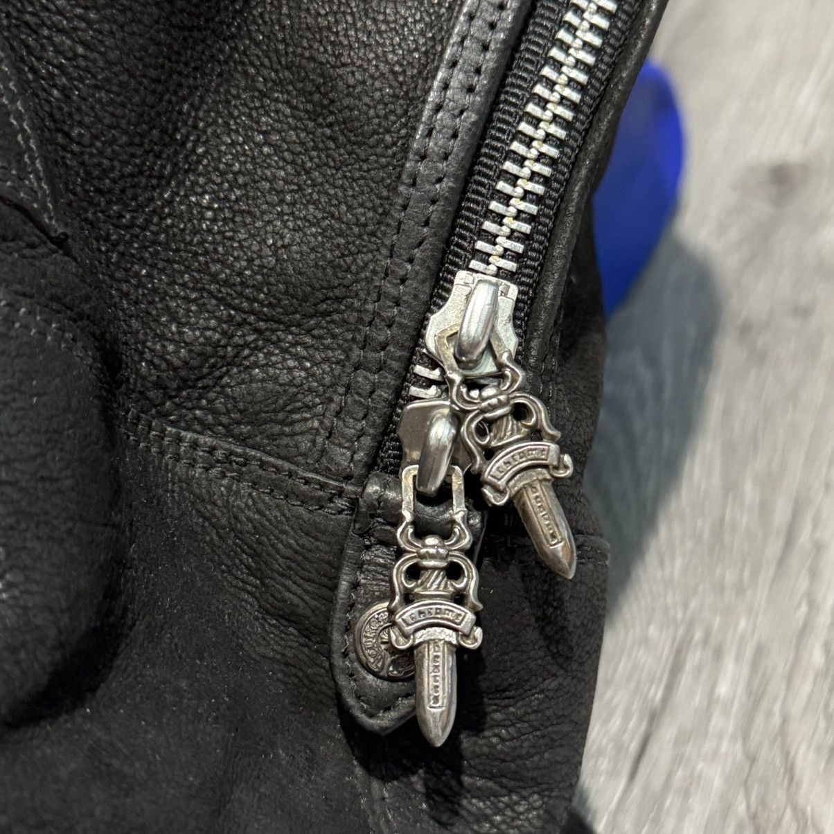 Chrome Hearts Rare Chrome Hearts - Large Dagger Lambskin leather Bag Size ONE SIZE - 19 Thumbnail