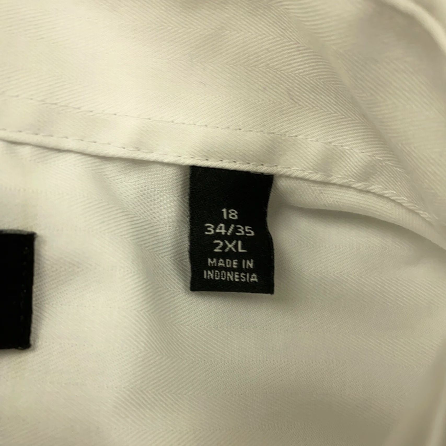 Ralph Lauren Ralph Lauren LRL Black Label Shirt Mens 2XL White Stretch Regular Fit Size US XXL / EU 58 / 5 - 4 Thumbnail