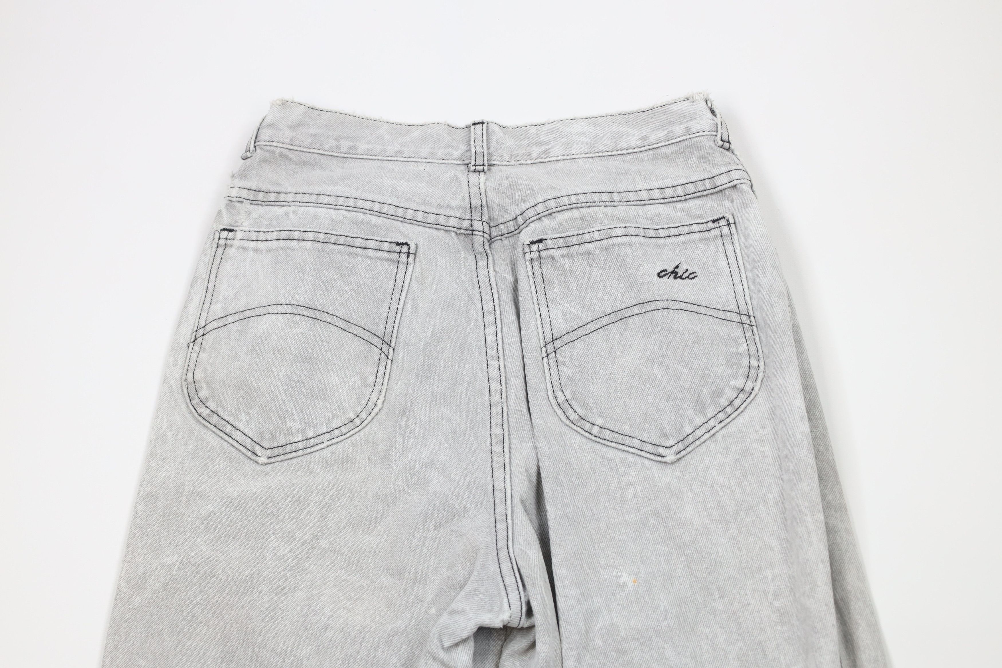 Vintage Vintage 90s Streetwear Acid Wash Tapered Leg Jeans USA Size 32" / US 10 / IT 46 - 12 Thumbnail