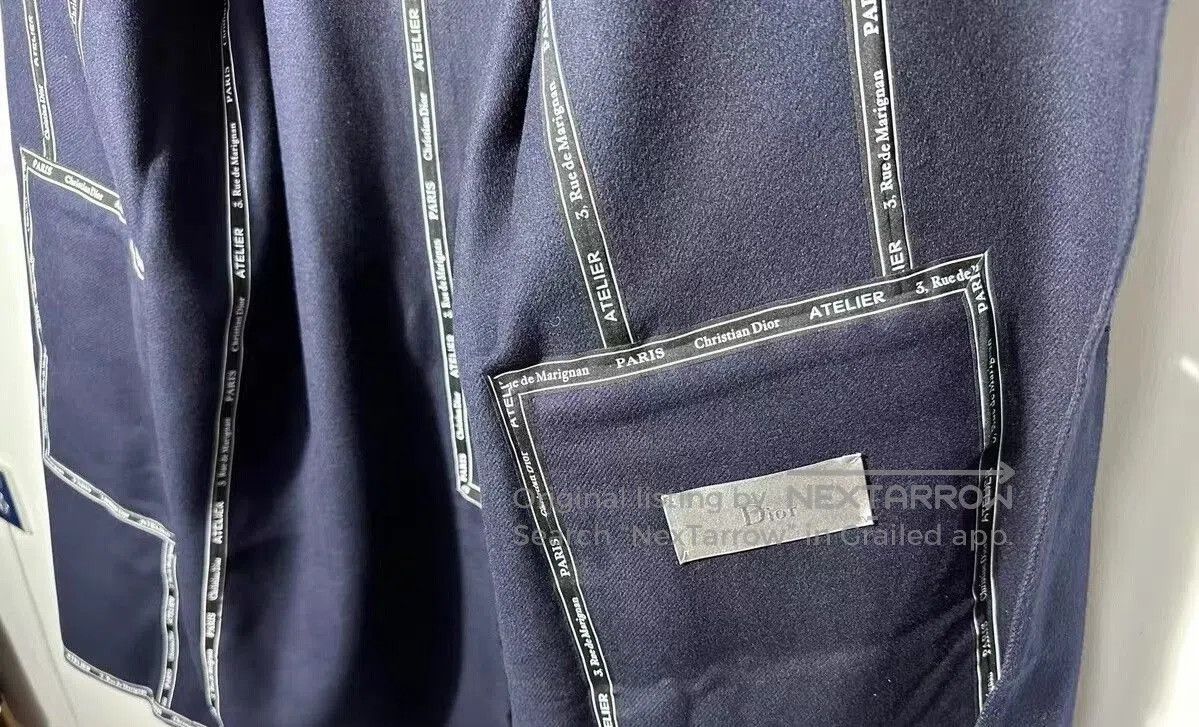Dior Dior Cashmere Overcoat in Blue. Size US L / EU 52-54 / 3 - 8 Thumbnail