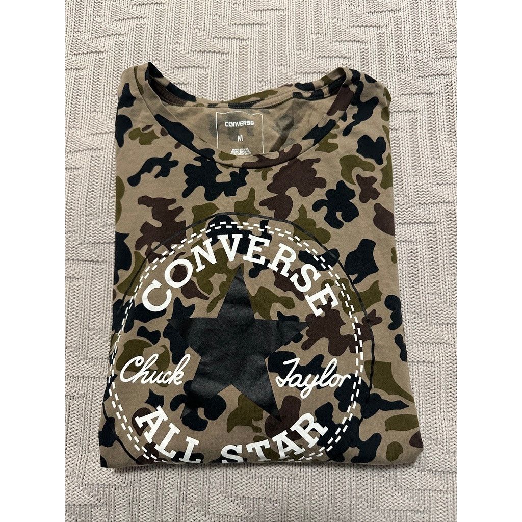 Converse Converse camouflage graphic tee size M Size US M / EU 48-50 / 2 - 1 Thumbnail