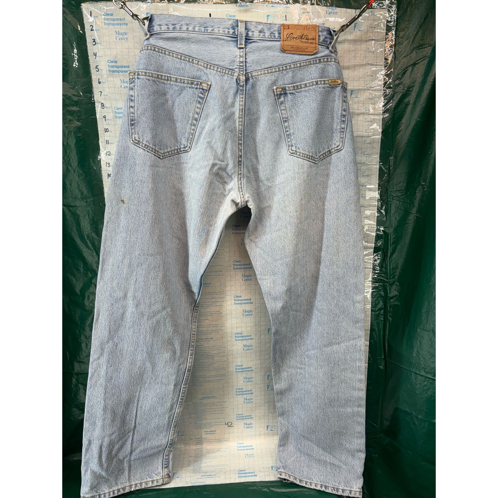 Levi's Levi Strauss 36x32 Signature Jeans Denim Distressed Vintage Size US 36 / EU 52 - 5 Thumbnail