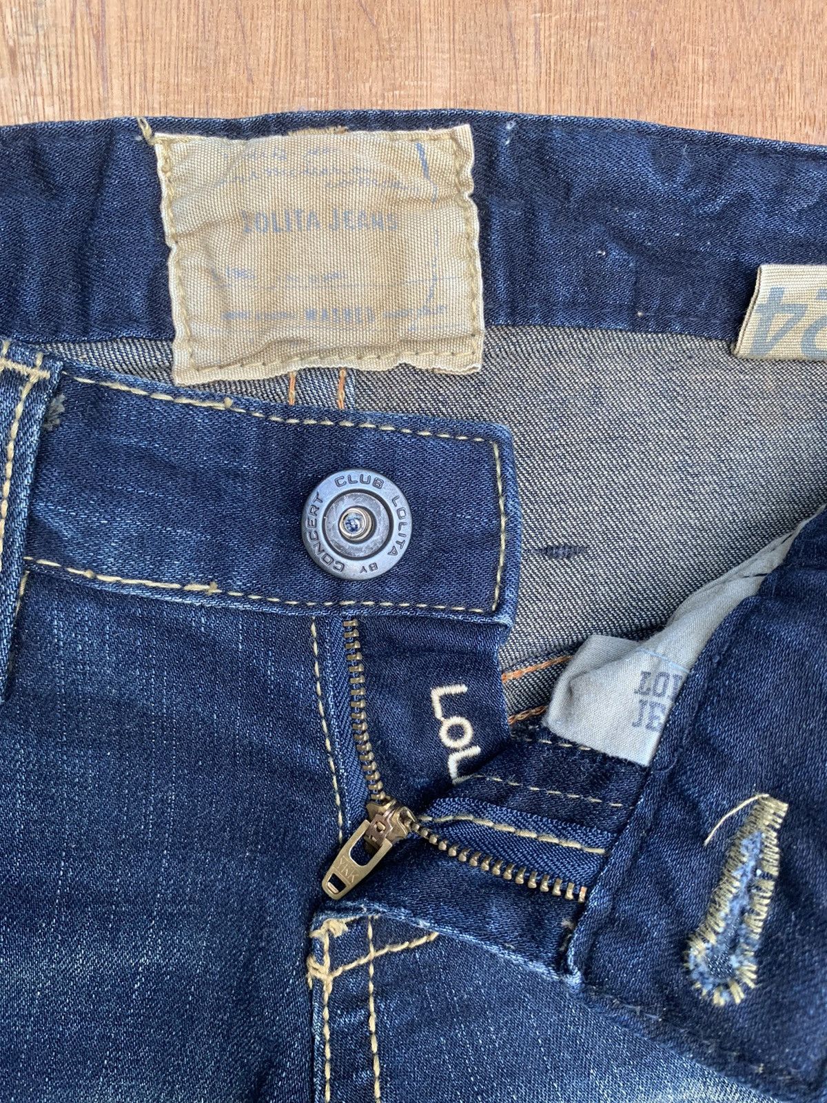 Lolita Jeans Lolita by Concert Club Streching Bootcuts Jeans Size 28" / US 6 / IT 42 - 19 Thumbnail