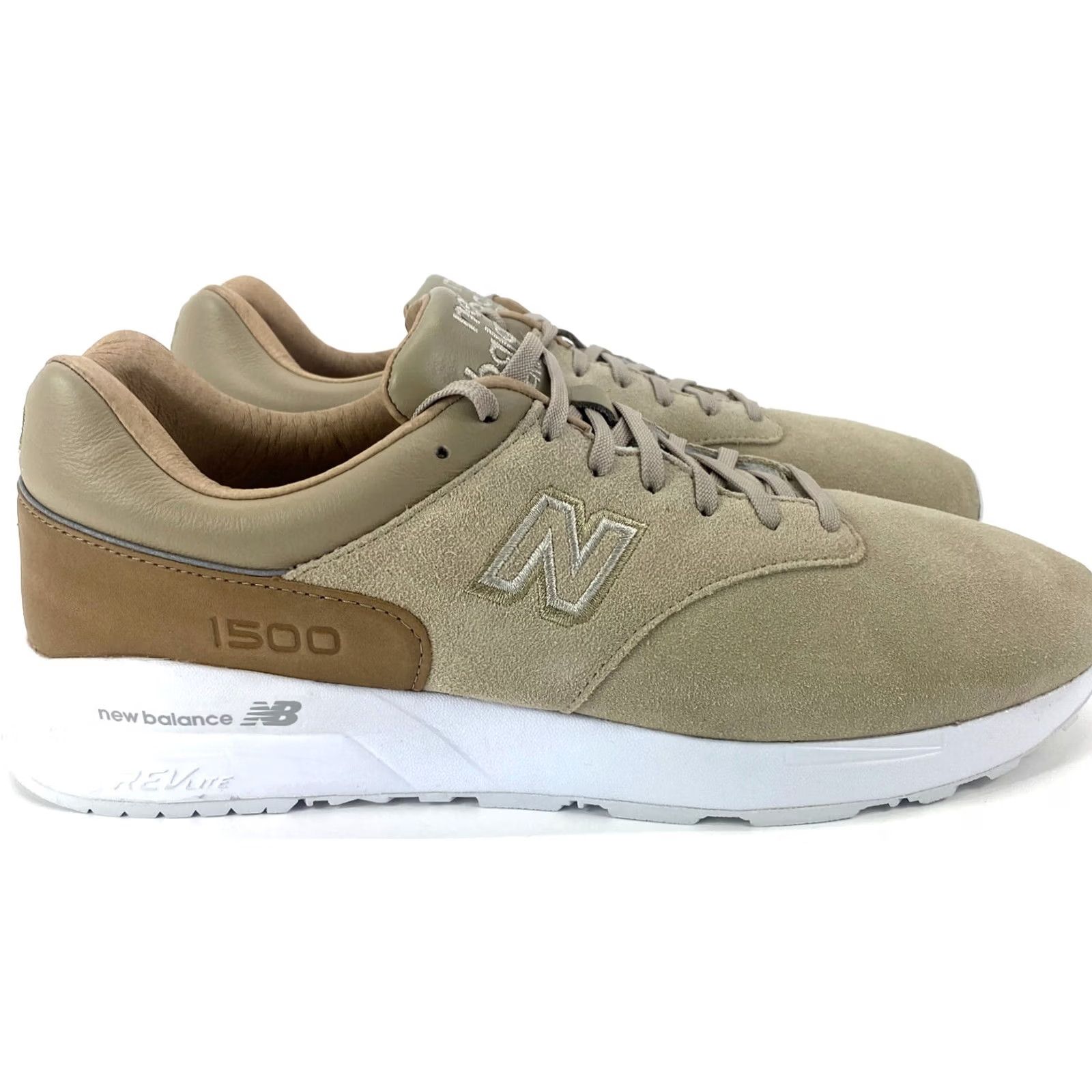 New Balance VINTAGE? New Balance 1500 Mens Size 9.5 D Reengineered Tan Suede Walking MD1509DS NWOB Sneaker Mens Width D Brown 9.5 US 1500 MD1509DS Size US 10 / EU 43 - 5 Thumbnail