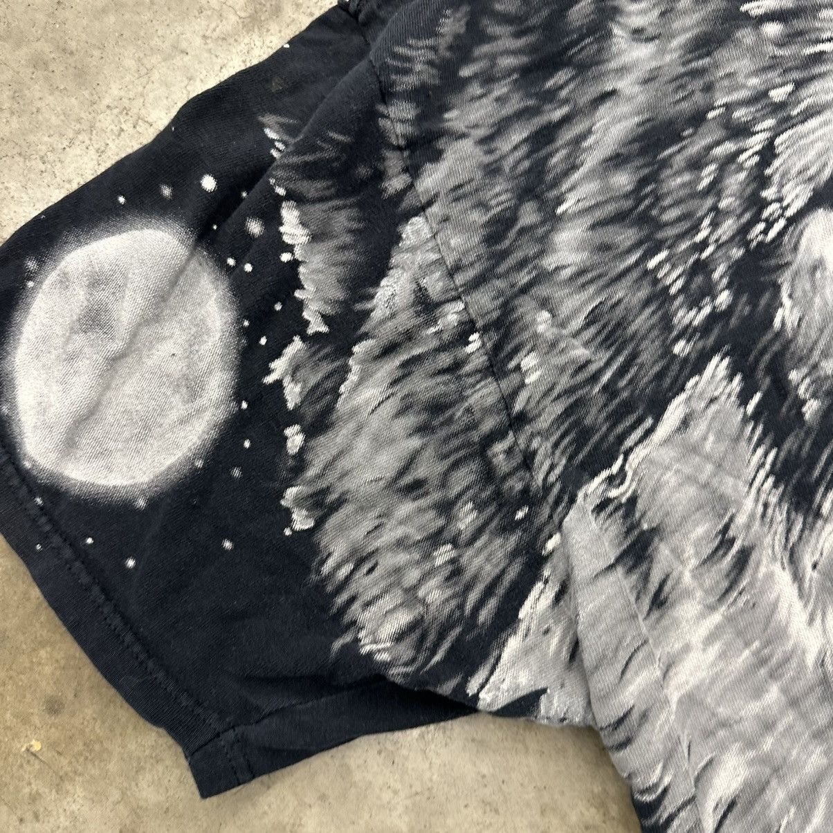 Liquid Blue Vintage Wolf Shirt Mens Extra Large Black Liquid Blue Nature Size US XL / EU 56 / 4 - 6 Thumbnail
