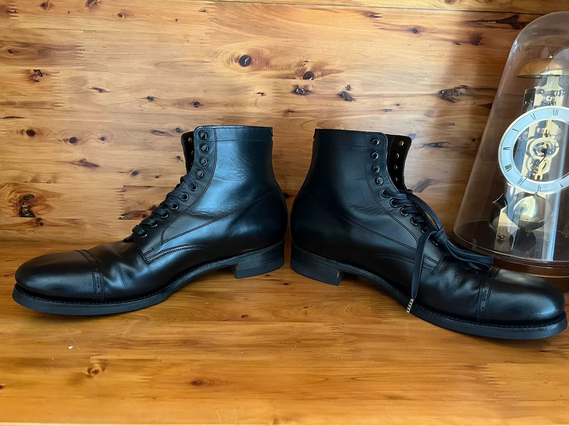 BLACK SIGN BLACK SIGN Army Mid Cut Paratrooper Boots Size US 8.5 / EU 41-42 - 6 Thumbnail