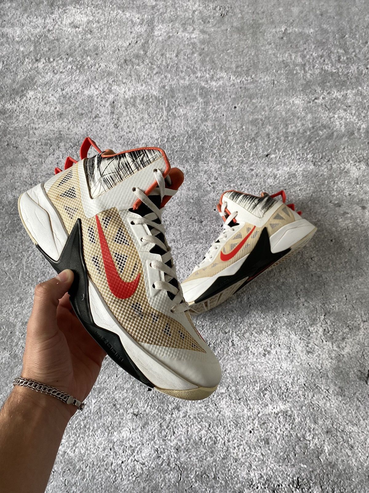 Nike Streetwear Vintage Nike Hyperfuse 2013 Basketball Vintage Shoes 9 Size Grailed