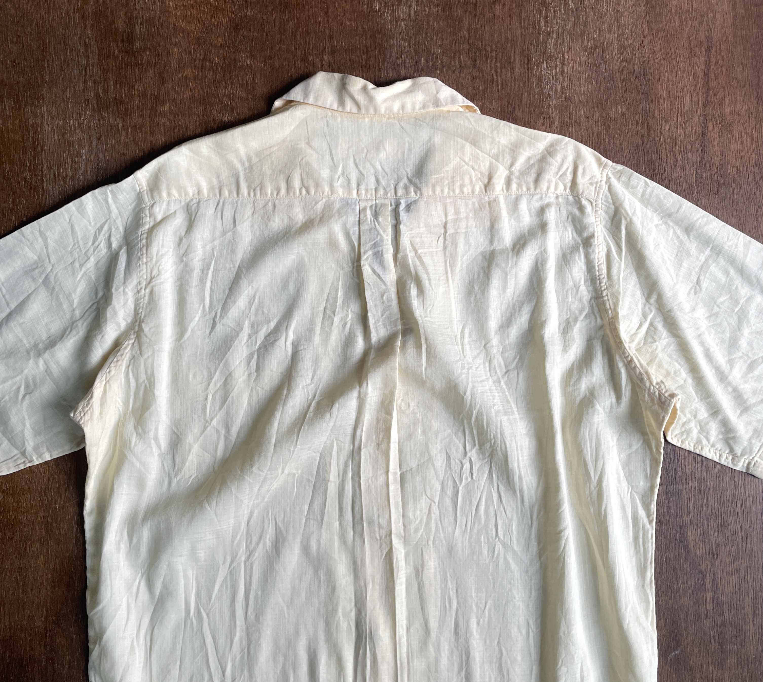 Y's for Men Y’s for Men Yohji Yamamoto Short Sleeve Button Up Shirt Size US L / EU 52-54 / 3 - 8 Thumbnail