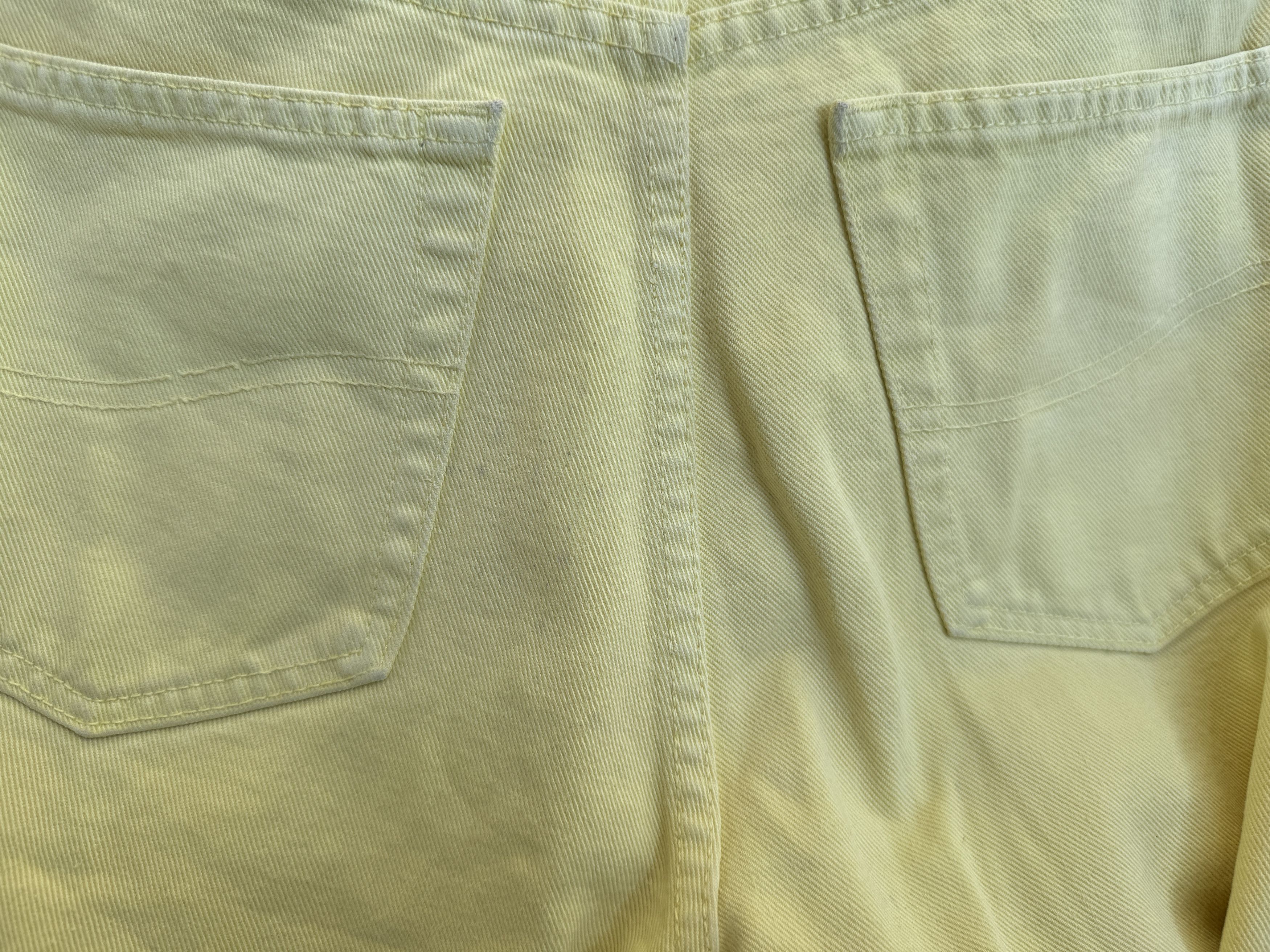 Dolce & Gabbana D&G DOLCE & GABBANA VINTAGE 90s YELLOW JEANS US32 Size US 32 / EU 48 - 10 Thumbnail