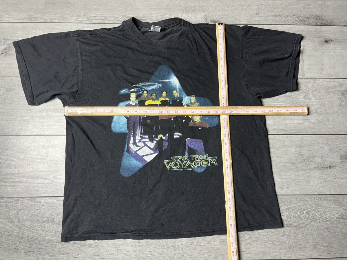 Band Tees Star Trek Voyager Shirt XL 2000 VTG Seven of Nine Show Promo Size US XL / EU 56 / 4 - 6 Thumbnail