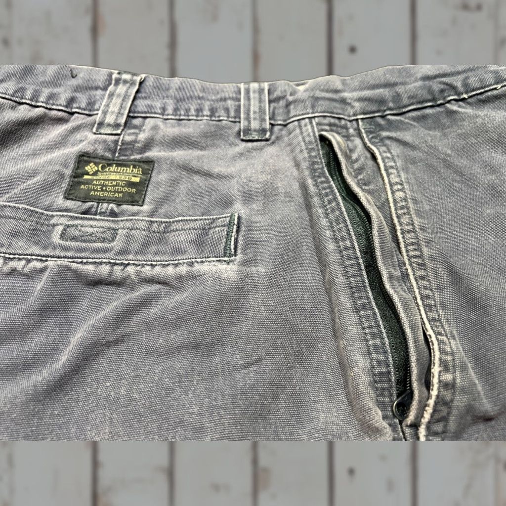 Vintage Columbia Mens Shorts 38 Waist Blue Chino Casual Flat Front 5-Pocket Outdoor Summer Size US 38 / EU 54 - 1 Thumbnail